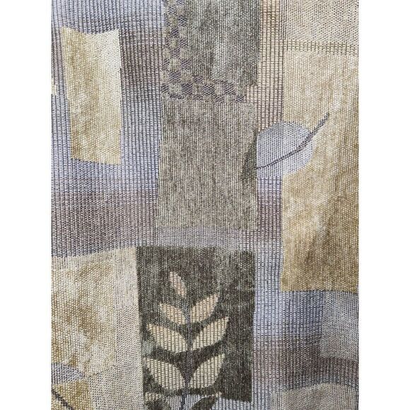 Coldwater Creek Mixed Media Chenille Tapestry Mandarin Collar Zip Front Jacket L - Picture 5 of 7